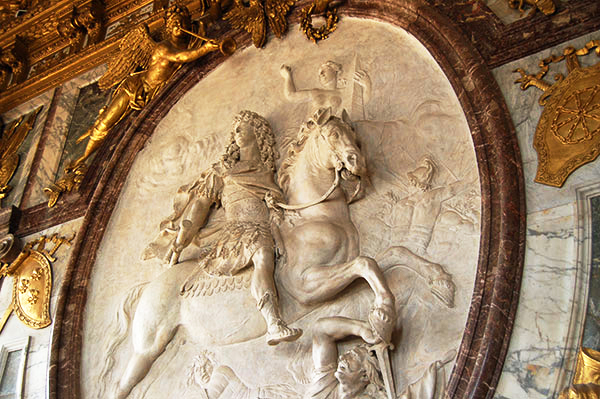 Palace Versailles interior detail
