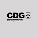 CDG Airport - Charles de Gaulle Airport - Paris Airport - Tshirt - Travel Insider