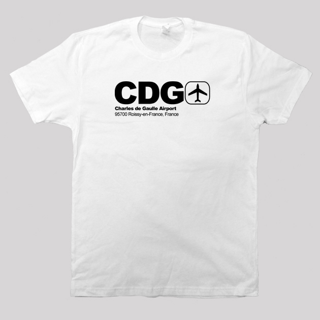 Cdg Play T Shirt Size Chart