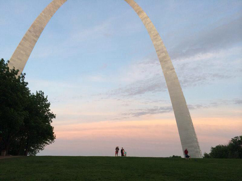 The Arch in St. Louis 