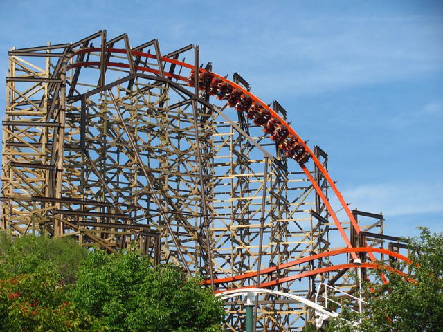 Six Flags Great America in Gurnee, Illinois