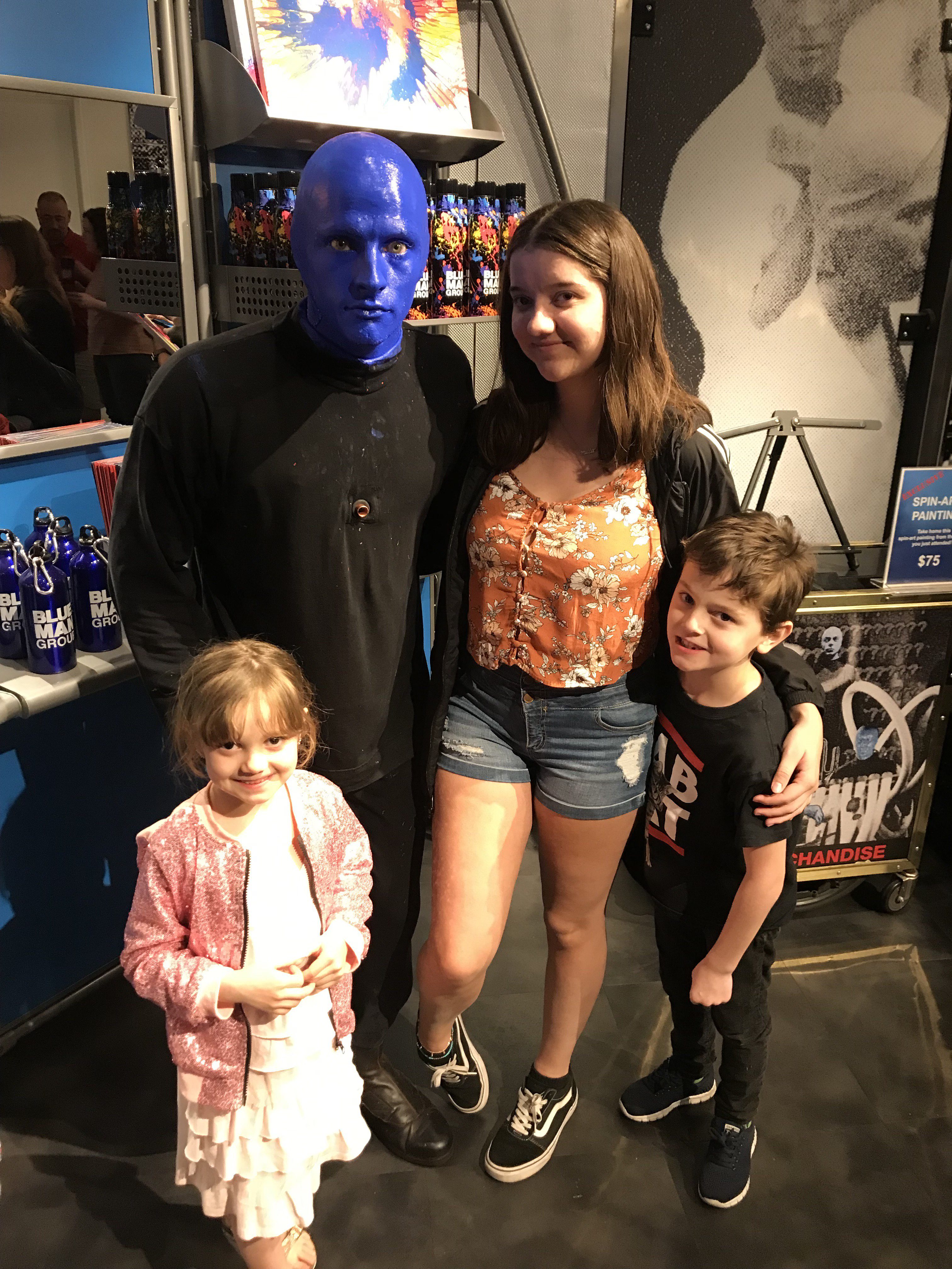 Blue Man Group show Las Vegas 
