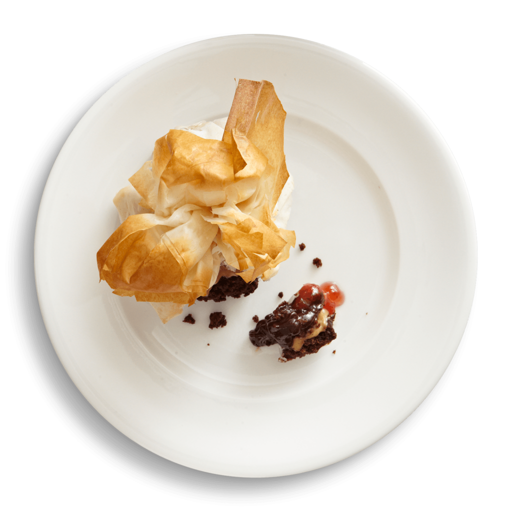 Pb&J In Phyllo at Cotton Row Restaurant 