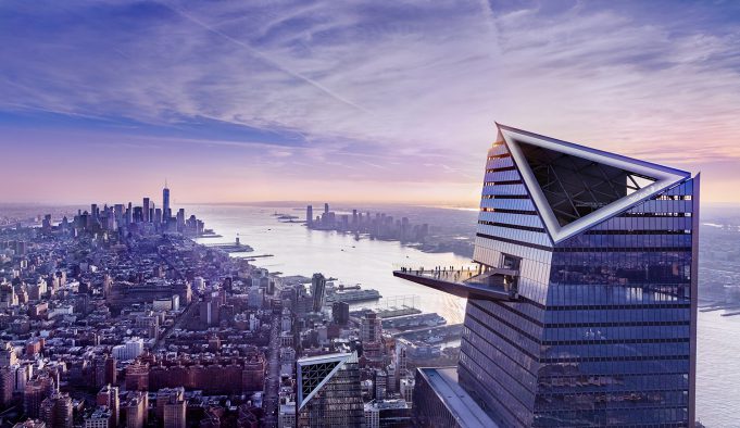 Edge at Hudson Yards Gives Travelers a Unique View of NYC Edge - Outdoor sky deck