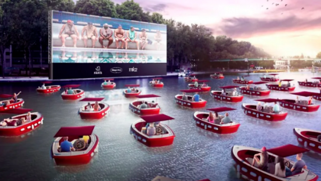 Floating Movie Theater Paris