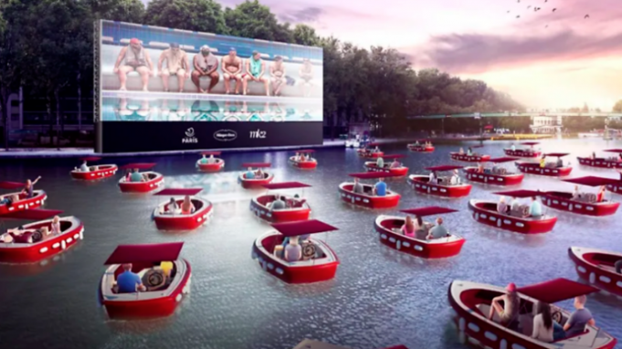 Paris is Getting a Floating Movie Theater (And Yes, We’re Jealous) Floating Movie Theater Paris