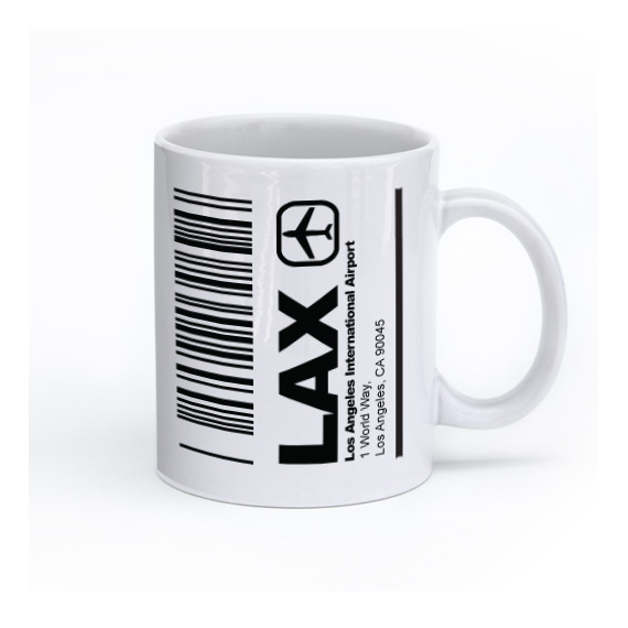 LAX Airport Mug