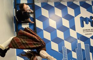 Museum of Illusions Chicago Has Over 80 Educational and Instagrammable Exhibits Museum of Illusions Chicago Rotated Room