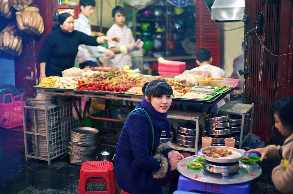 Street Food in Hanoi