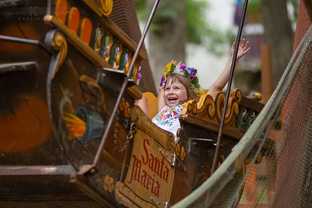 Rides at the Bristol Renaissance Faire 