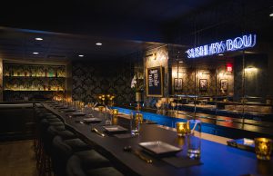 A Speedy Sushi and Omakase Experience Has Opened at Art Deco Claridge Hotel