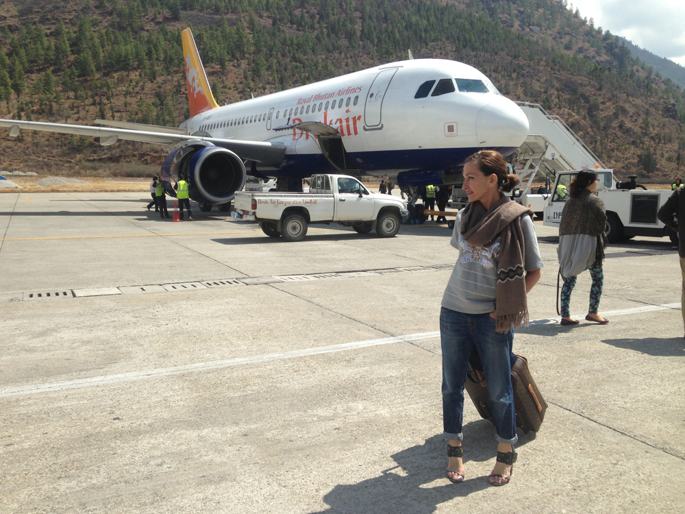 Cynthia Rowley in Bhutan