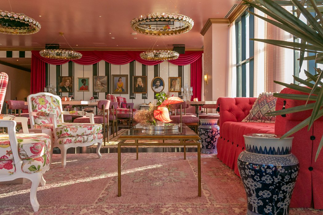 Pink Splashed Dolly PartonInspired Hotel Graduate Nashville Travel