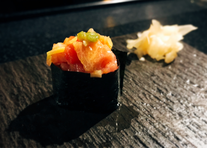 Enjoy a Speedy Sushi and Omakase Date With a Speakeasy Feel Inside Hotel Lincoln in Chicago Sushi by Bou omakase Chicago