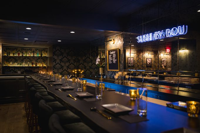 A Speedy Sushi and Omakase Experience Has Opened at Art Deco Claridge Hotel